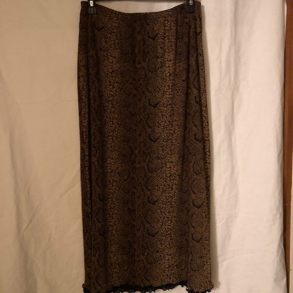 Snake print skirt - Picture 1 of 4
